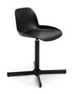 Habitat Nova Plastic Office Chair - Black