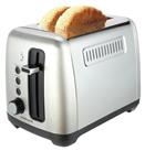 Cookworks 2 Slice Toaster - Stainless Steel