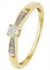 Revere 18ct Gold 0.10ct Diamond Engagement Ring - N