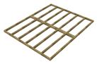Forest Pressure Treated Wooden Shed Base - 10 x 8ft