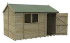 Forest Timberdale Reverse Apex Shed - 12 x 8ft