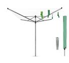 Brabantia 60m Lift-O-Matic Washing Line with Ground Spike