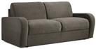 Jay-Be Deco Fabric 3 Seater Sofa Bed - Pewter