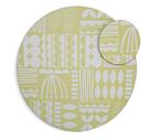Habitat Block Floral Set of 4 Placemat and Coasters