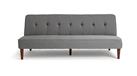 Habitat Odeon Fabric 2 Seater Clic Clac Sofa Bed - Grey