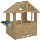 TP Toys Wooden Cubby Play House With Mud Kitchen