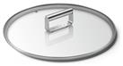 Smeg 28cm Glass and Stainless Steel Cookware Lid