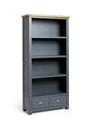 Habitat Kent Tall Oak Veneer Bookcase - Grey & Oak