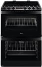 AEG CCB6740MCB 60cm Double Oven Electric Cooker - Black