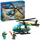 LEGO City Emergency Rescue Helicopter Toy Vehicle 60405