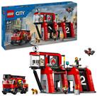LEGO City Fire Station with Fire Engine Toy Playset 60414