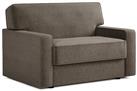 Jay-Be Linea Fabric Cuddle Sofa Bed - Pewter