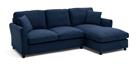 Argos Home Aleeza Fabric Right Hand Corner Sofa - Navy