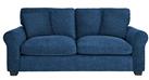 Argos Home Taylor Fabric 3 Seater Sofa - Blue