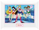 Sailor Moon Group Framed Wall Print - 40x30cm