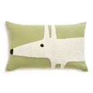 Habitat x Scion Mr Fox Cushions 2 Pack Green & White-30x60cm