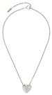 Olivia Burton Stainless Steel Knot Heart Necklace