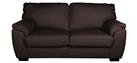 Argos Home Milano Leather 2 Seater Sofa Bed - Chocolate