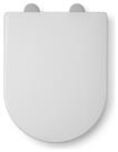 Croydex Hillier D Shaped Family Toilet Seat - White