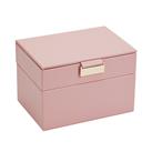 Argos Home Faux Leather Classic Lift Top Jewellery Box
