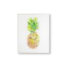 Art for the Home Pineapple Printed Canvas Wall Art - 40x50cm