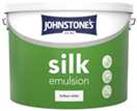 Johnstone's Silk Emulsion Paint 10L - Brilliant White
