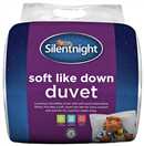 Silentnight Soft Like Down 13.5 Tog Duvet - Double
