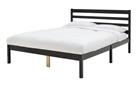 Argos Home Kaycie Small Double Wooden Bed Frame - Black