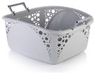 Minky 40 Litre Stackable Laundry Basket - Grey