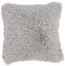 Catherine Lansfield Cuddly Cushion - Silver - 45x45cm