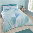 Catherine Lansfield Larsson Geo Ombre Bedding Set- King size