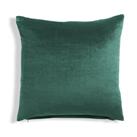 Habitat Velvet Cushion - Emerald - 43x43cm