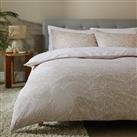 Argos Home Leaf Print Natural Bedding Set - King size