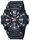 Casio Men's Black And Red Resin Strap Watch
