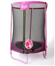 Barbie 4.5ft Outdoor Kids Trampoline with Enclosure