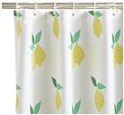 Sassy B Lemons Zest Shower Curtain - Yellow