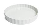 Habitat Riko 24cm Non Stick Porcelain Pie Dish - Cream