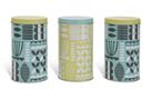 Habitat Floral Pack of 3 Canisters - Multicoloured