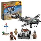 LEGO Indiana Jones Fighter Plane Chase with Toy Car 77012