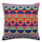 Habitat 60 Ronda Embroidered Cushion by Margo Selby -43x43cm