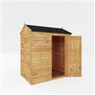 Mercia Overlap Reverse Apex Shed - 6 x 4ft