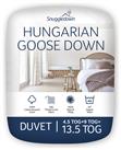 Snuggledown Hungarian Goose Down 13.5 Tog Duvet - Superking