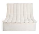 Habitat 60 Scoop Fabric Chair - White