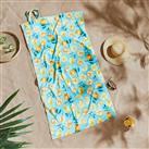 Catherine Lansfield Summer Fruits Beach Towel in a Bag