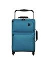 IT Luggage World's Lightest 4 Wheel Soft Cabin Suitcase