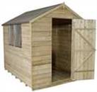 Forest Wooden 8 x 6ft Overlap Apex Shed