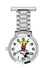 Disney Kid's Mickey Mouse FOB Silver Watch
