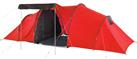 Pro Action 6 Person 3 Room Tunnel Camping Tent