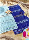 Catherine Lansfield 2 Pack Beach Towel - Navy & Blue