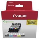 Canon PGI-570 & CLI-571 Ink Cartridges - Black & Colour